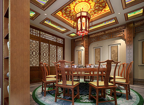 上海中式古典风格家居装修设计效果图