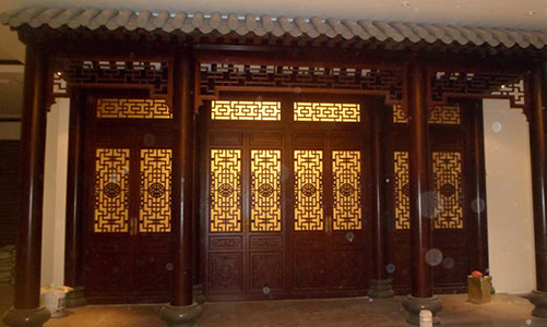 上海传统仿古门窗浮雕技术制作方法